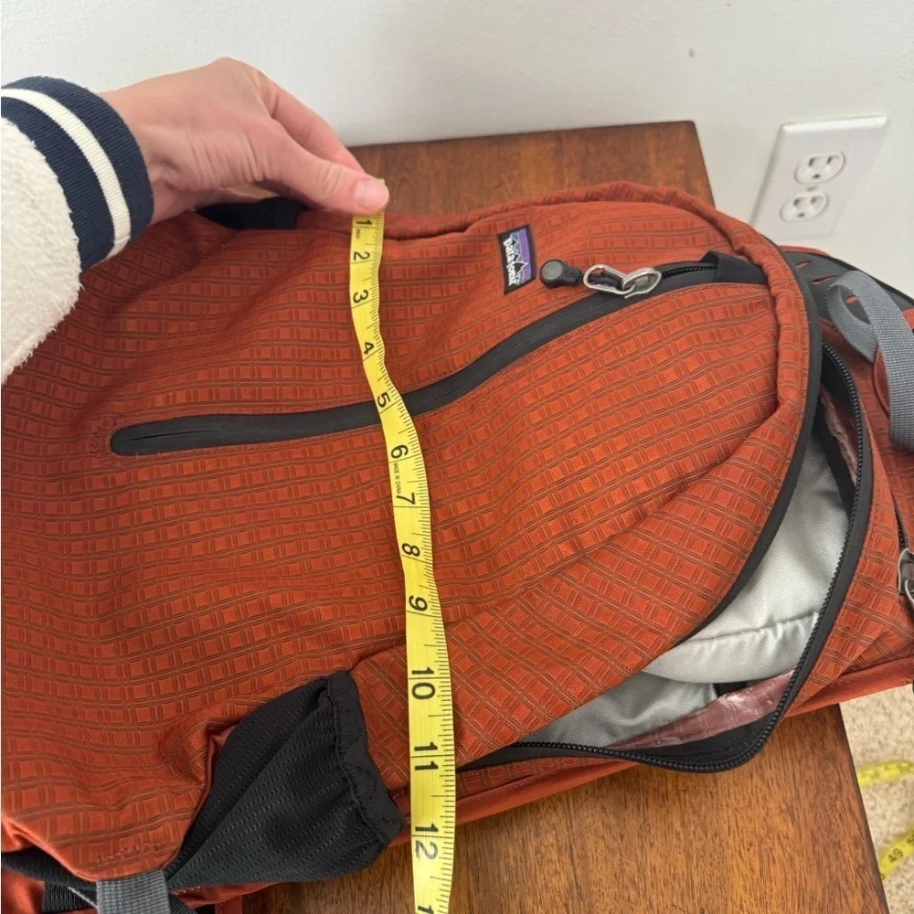 Patagonia Catalyst Backpack Pack Orange Ripstop Grid Bag Hiking